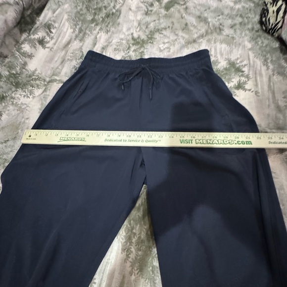 Athleta Blue Cropped Ankle Pants Slim Fit - Picture 6 of 16